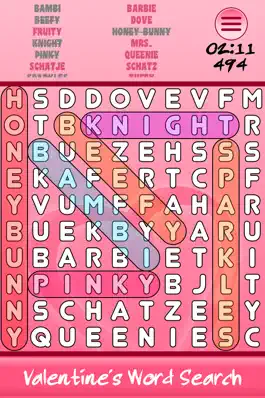 Game screenshot Valentine's Day Word Search HD mod apk