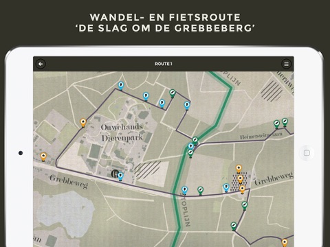 Screenshot #4 pour De slag om de Grebbeberg - Interactieve route