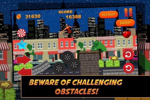 Beaver Skating Dash: Backflip Skate Boarding Madness FREE! screenshot 3