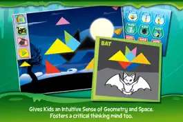 Game screenshot Kids Learning Puzzles: Halloween - Tangram Building Blocks Make Your Brain Pop mod apk