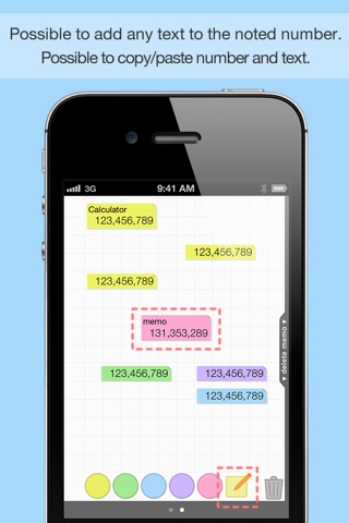 MemoCalc - calculator and memo - screenshot 3