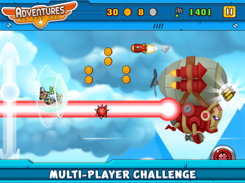 Screenshot #6 pour Adventures in the Air - Eagle Attack