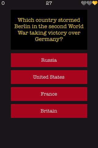 World History Quiz - Trivia Questions from Ancient Prehistory Era until Contemporary Period screenshot 2