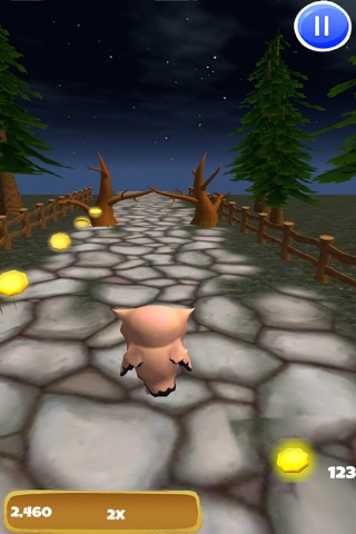 A Owl Run: 3D Bird Running Game - FREE Edition screenshot 2