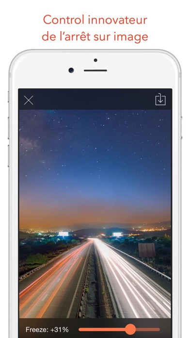 Screenshot #2 pour Shutter Stop – Appareil photo avec obturateur ralenti et exposition prolongée