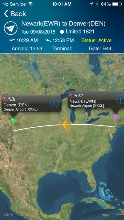 Denver Airport Pro (DEN) Flight Tracker radar