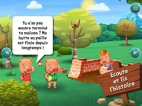 Screenshot #5 pour Les Trois Petits Cochons - Cherche et trouve