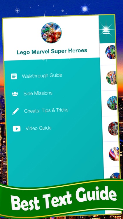 Guide for Lego Marvel Super Heroes