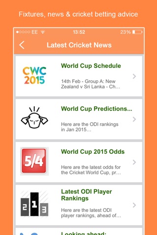 Cricket Bets 365 - Tips & News screenshot 4