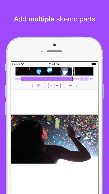 TruSloMo - Share slow motion video to Instagram, WhatsApp, WeChat. Supports 240fps and 120fps video from iPhone 5S, iPhone 6, iPhone 6+