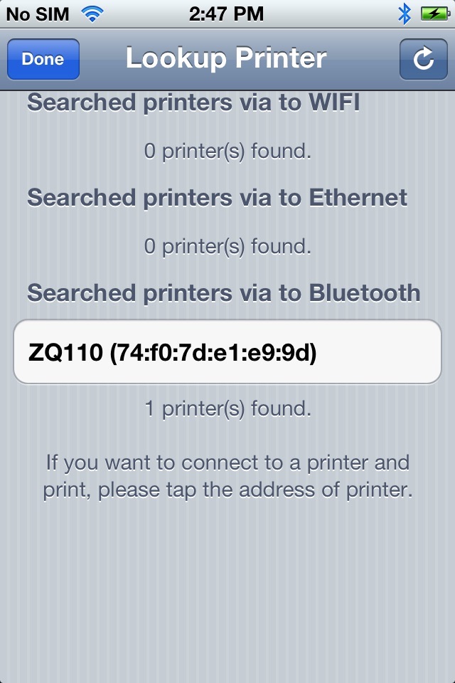 iPhone screenshot