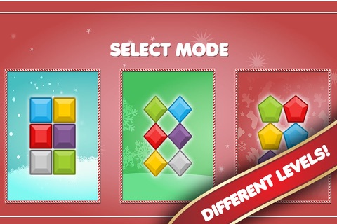 Diamond Match 3 Christmas Game HD screenshot 2