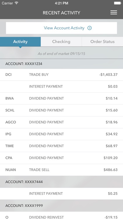 D.A. Davidson Client Access screenshot-4