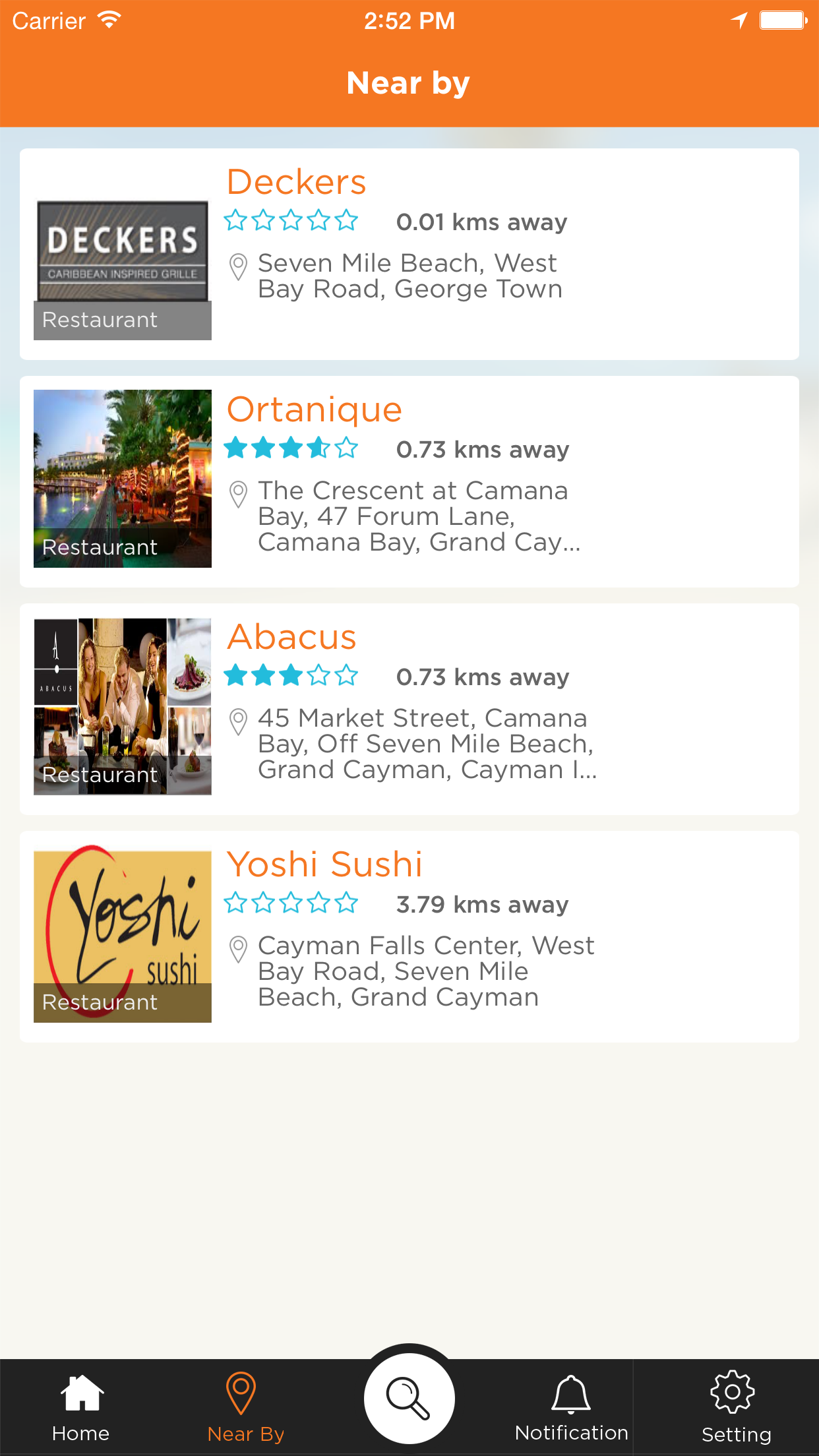 CayGuide screenshot 3