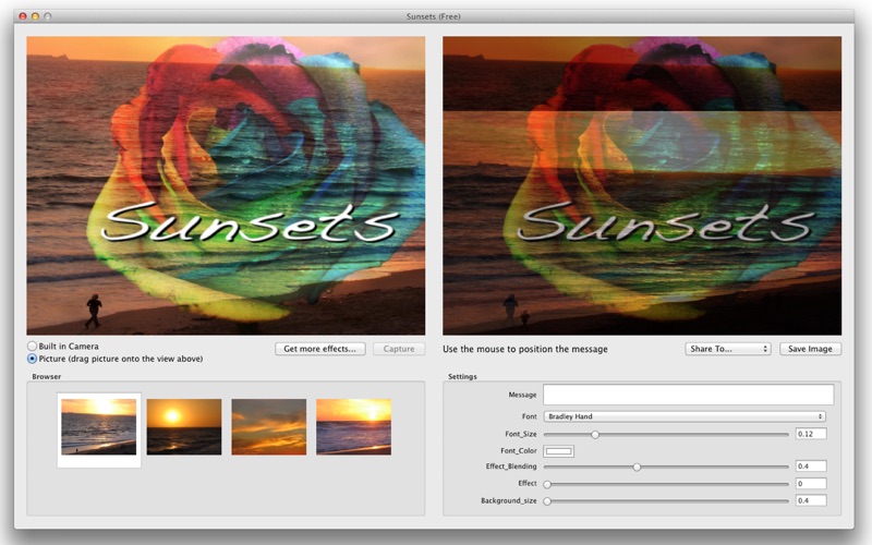 Screenshot #1 pour Sunsets (Free)