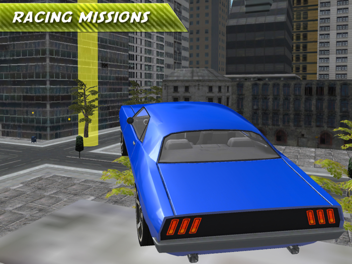 Vintage Fast Speed Car Need for Asphalt Driving Simulator
