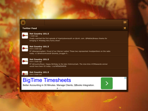 Hot Country 101.5 iPad screenshot 4 - Music app