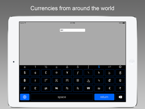 Screenshot #5 pour Symbol Keys - An iOS 8 Keyboard Extension