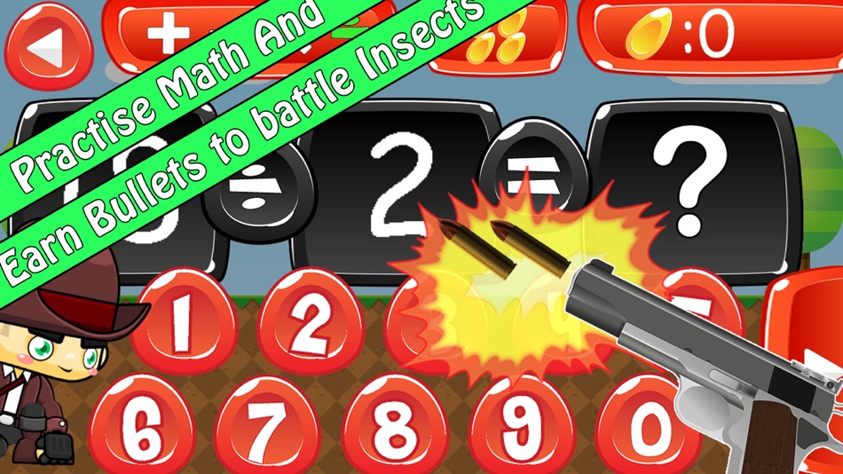 #5. Math Vs Insect (iOS) 由: Kok Leong Tan