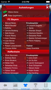 Bundesliga Fussball screenshot