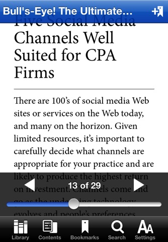 AICPA Reader screenshot 2