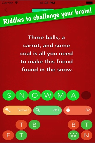 Christmas Riddles – The Fun Free Word Game For The Holiday Season screenshot 3