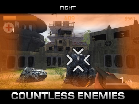 Screenshot #4 pour A*Star Shooter Battle field HD - Meilleur armée cible GRATUIT FPS armes de guerre militaires jeu mission de sniper
