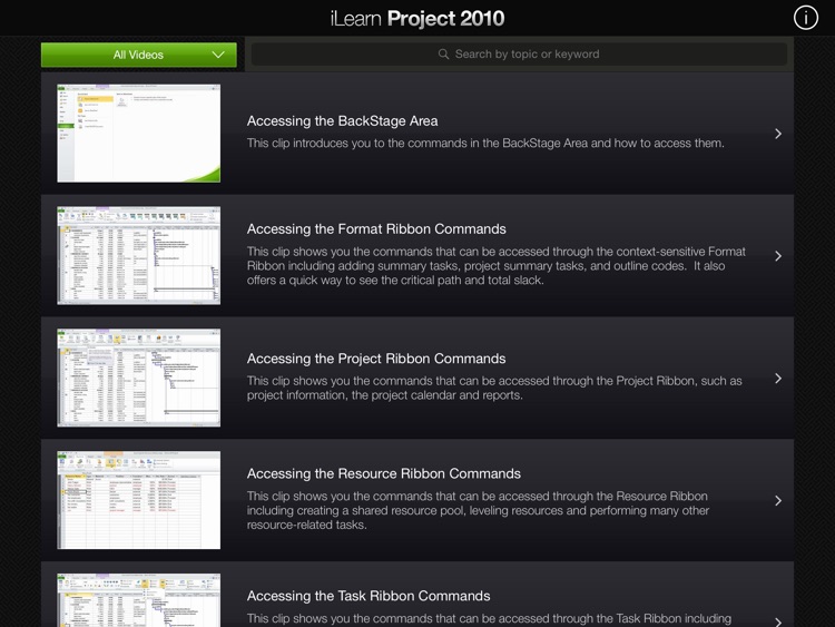 IIL iLearn: Microsoft Project 2010