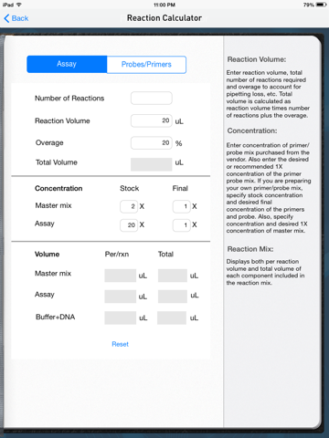 Screenshot #4 pour Real-time PCR