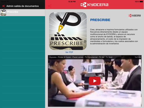 Screenshot #4 pour Kyocera