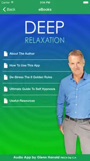 deep relaxation hypnosis audioapp-glenn harrold iphone screenshot 4