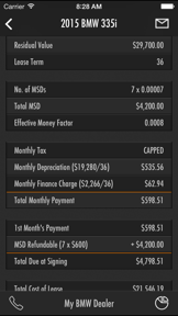 Leasematic - Auto/Car Lease & Loan Calculator screenshot