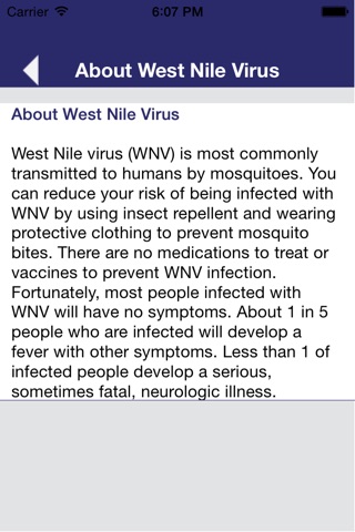 West Nile Virus screenshot 2