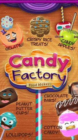 Candy Factory Food Maker Free by Treat Making Center Gamesのおすすめ画像1