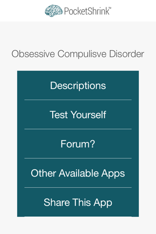 Obsessive Compulsive OCD Test screenshot 2