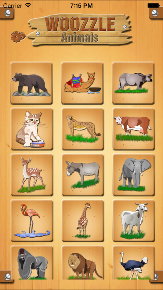 Animals Puzzle Woozzle - 1.3 - (iOS)