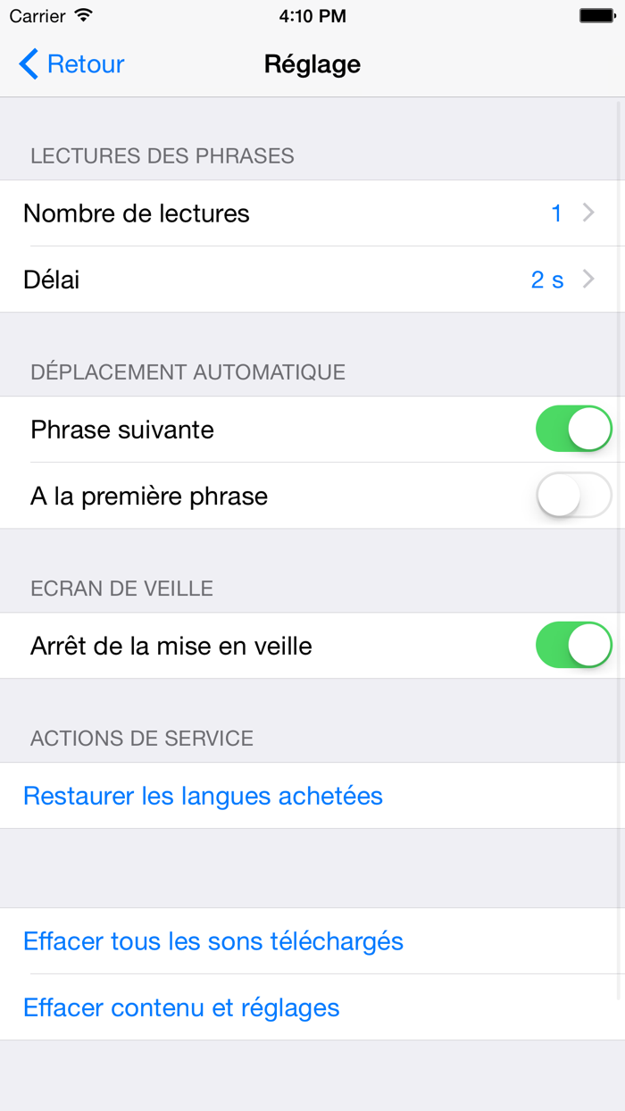 Conversation de voyage