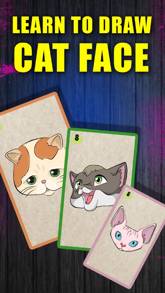 #3. Learn To Draw Cat Face (iOS) 게시자: Mariya Ivanova