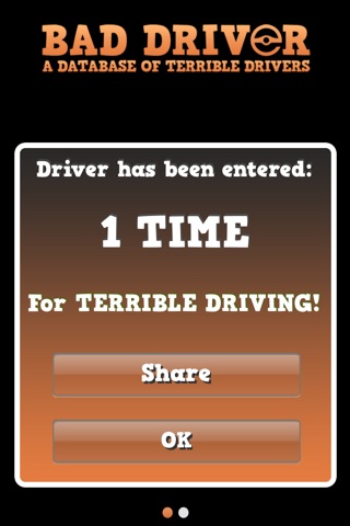 Bad Driver Database screenshot 4