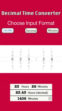 Decimal Time Converter screenshot 1