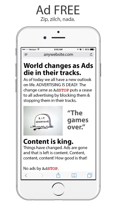 Screenshot #3 pour AdSTOP - Ad Blocker