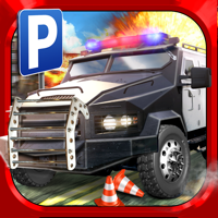 Police Car Parking Simulator Game - Mobil Permainan Balapan Gratis