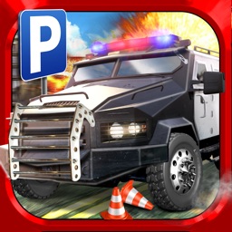 Police Car Parking Simulator Game - Gratuit Jeux de Voiture de Course