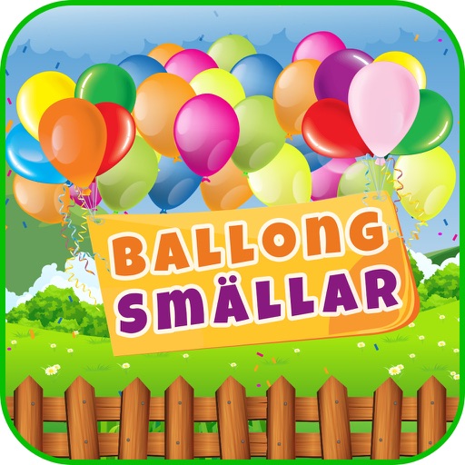 Ballongsmällar för Barn - beroendeframkallande smällande lärorikt spel iOS App
