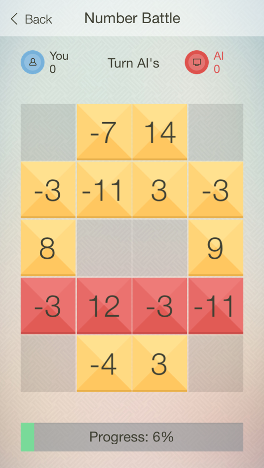 #2. Number Battle - fun game (puzzle) with numbers. Show the erudition, play with friends (iOS) 由: Anton Kartunov