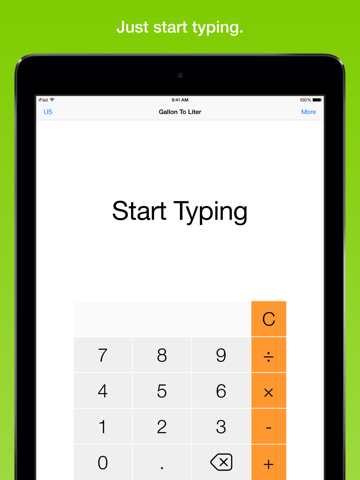 Screenshot #4 pour Gallon To Liter, the fastest volume converter