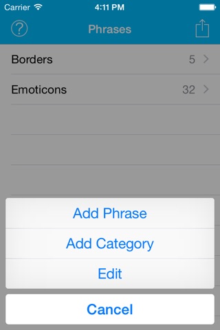 Phrases - Customizable Keyboard screenshot 4