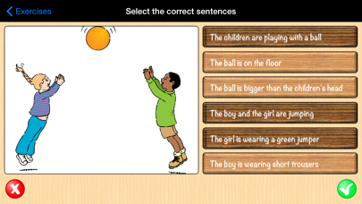 Screenshot #2 pour Lire et Jouer en Anglais - Apprendre à lire l'Anglais avec des exercices appliquant la méthode Montessori