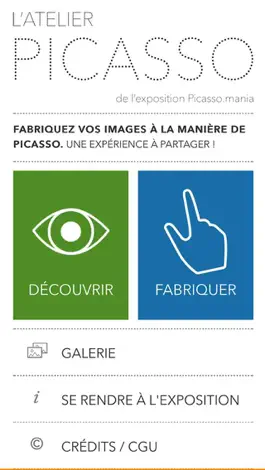 Game screenshot L’atelier Picasso, l’application ludique de l’exposition Picasso.Mania apk