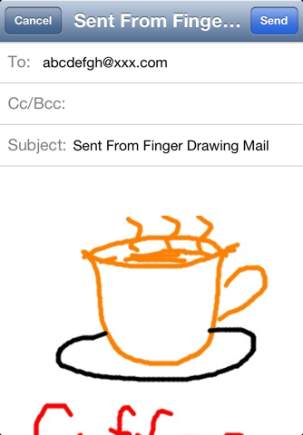 お絵描きメール screenshot 2